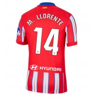 Fotballdrakt Herre Atletico Madrid Marcos Llorente #14 Hjemmedrakt 2024-25 Kortermet